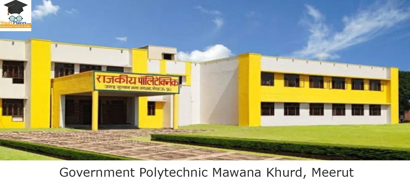 Government Polytechnic Mawana Khurd, Meerut