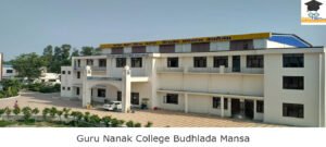 Guru Nanak College Budhlada Mansa