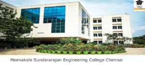 Meenakshi Sundararajan Engineering College Chennai