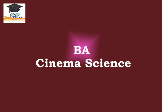BA in Cinema Science