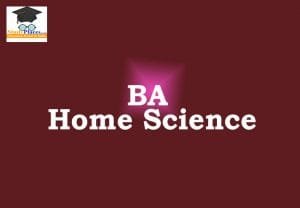 BA in Home Science