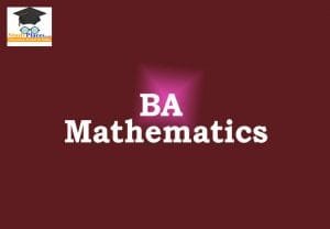 BA in Mathematics