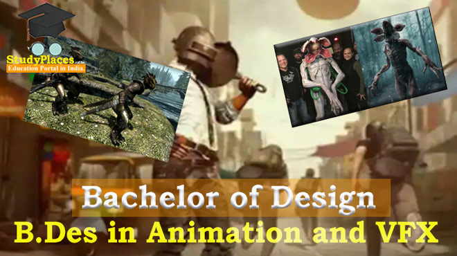 B.Des in Animation and VFX