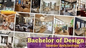 B.Des in Interior Architecture