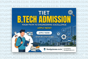 TIET B.Tech Admission
