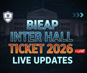 BIEAP Inter Hall Ticket 2026 Live Updates