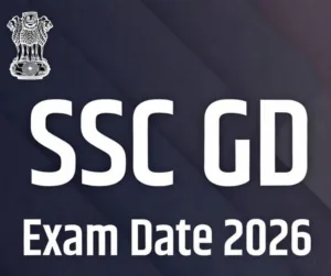 SSC GD Exam Date 2026