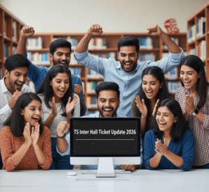 TS Inter Hall Ticket Update 2026 TS Inter Hall Ticket Update 2026