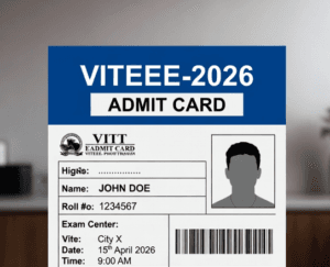 VITEEE Entrance Exam Admit Card 2026