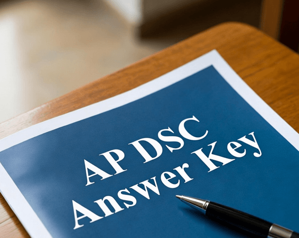 AP DSC Answer Key 2026