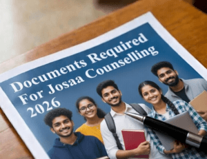Documents Required For Josaa Counselling 2026