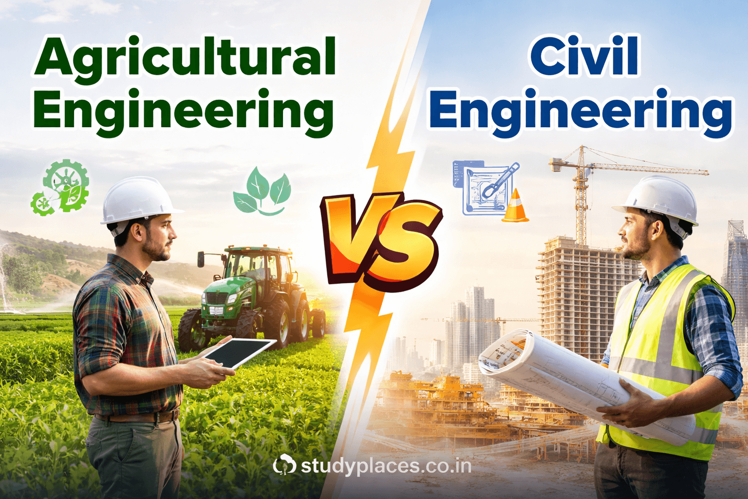 Agricultural Engineering vs Civil Engineering