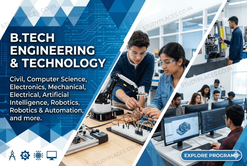 Engineering & Technology Courses: After 10-12th Admission 2026