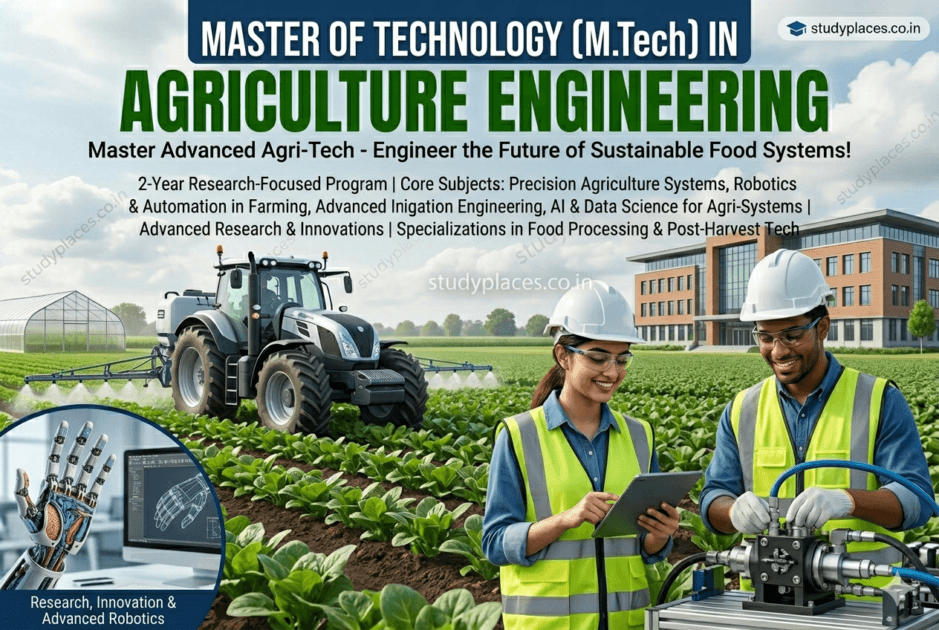 M.Tech Agriculture Engineering