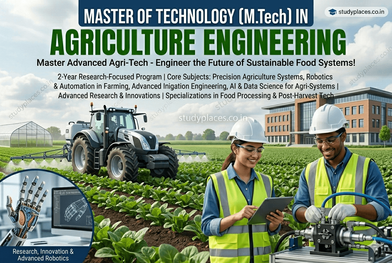 M.Tech Agriculture Engineering