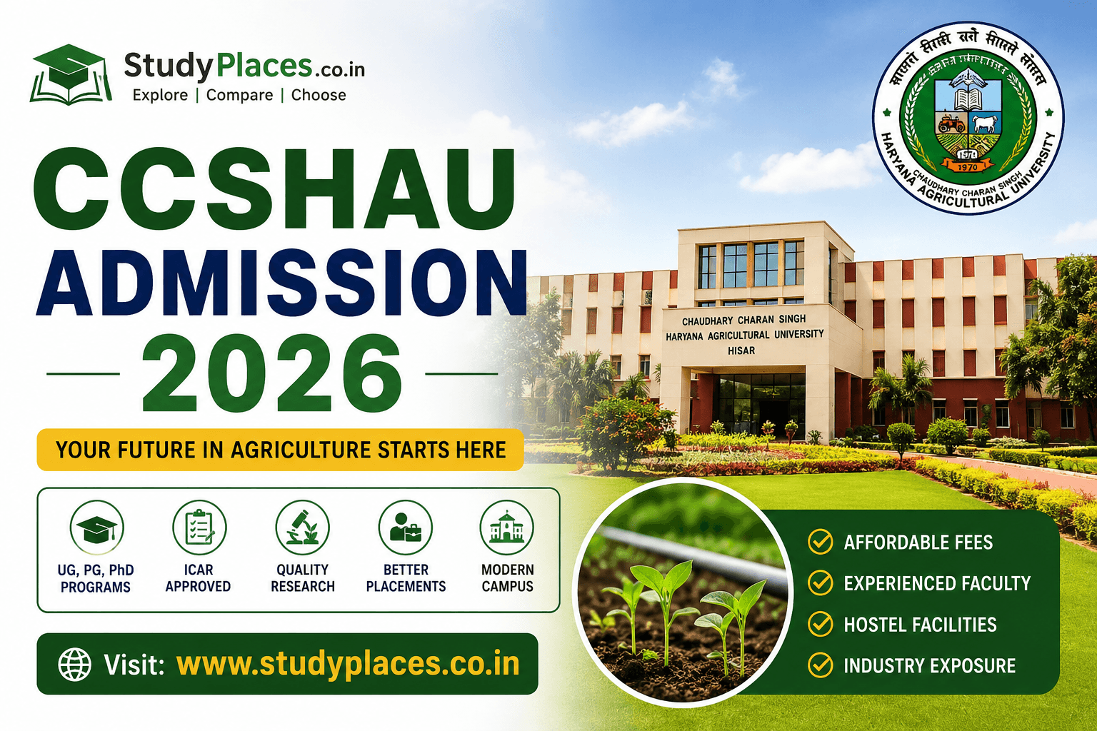 CCSHAU Admission 2026